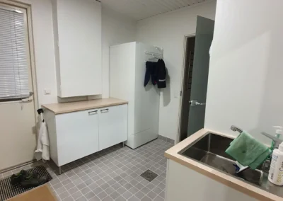 Kodinhoitohuoneen remontti